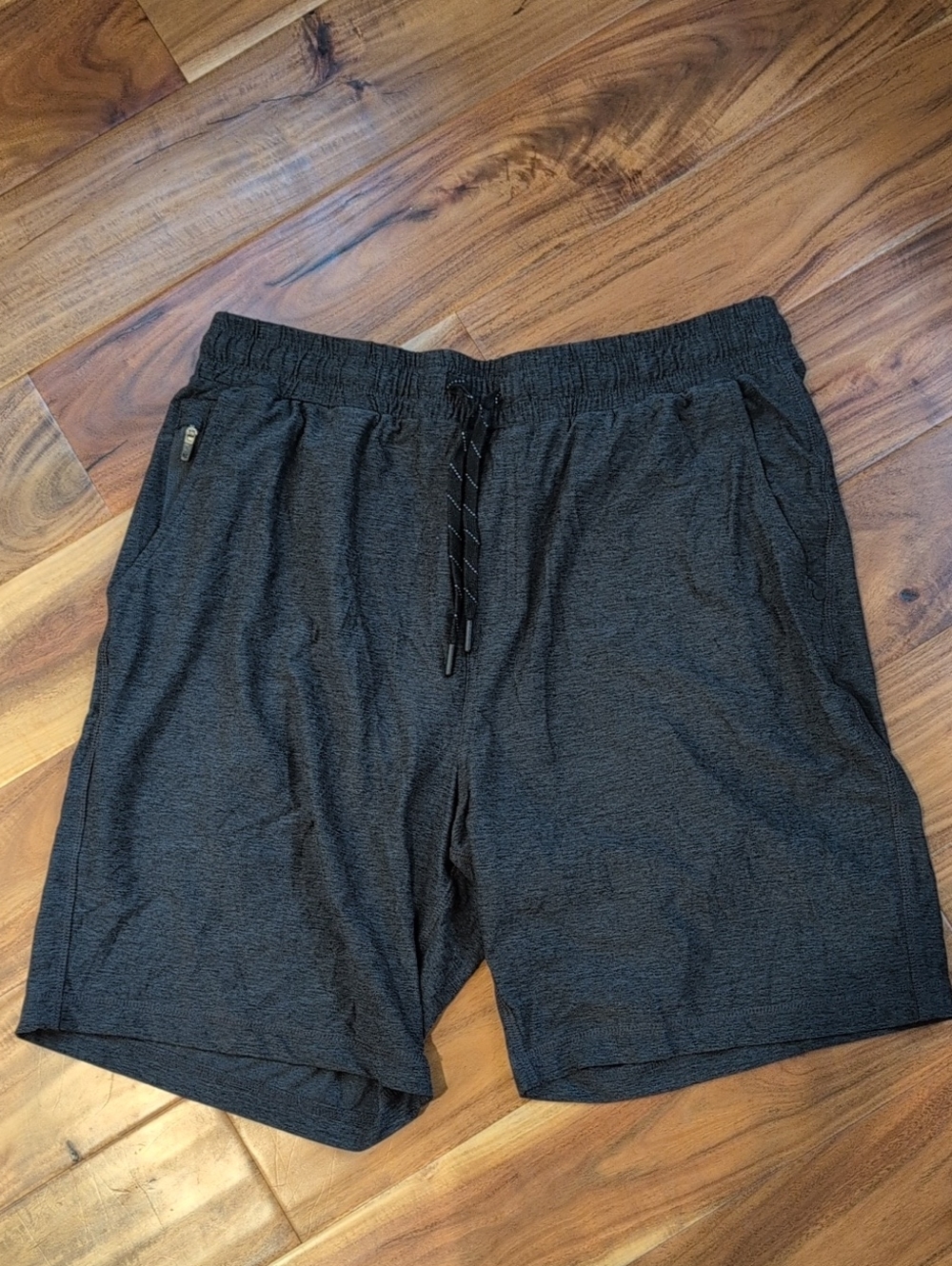 Kenneth Cole Men's Athletic Drawstring Shorts - Charcoal